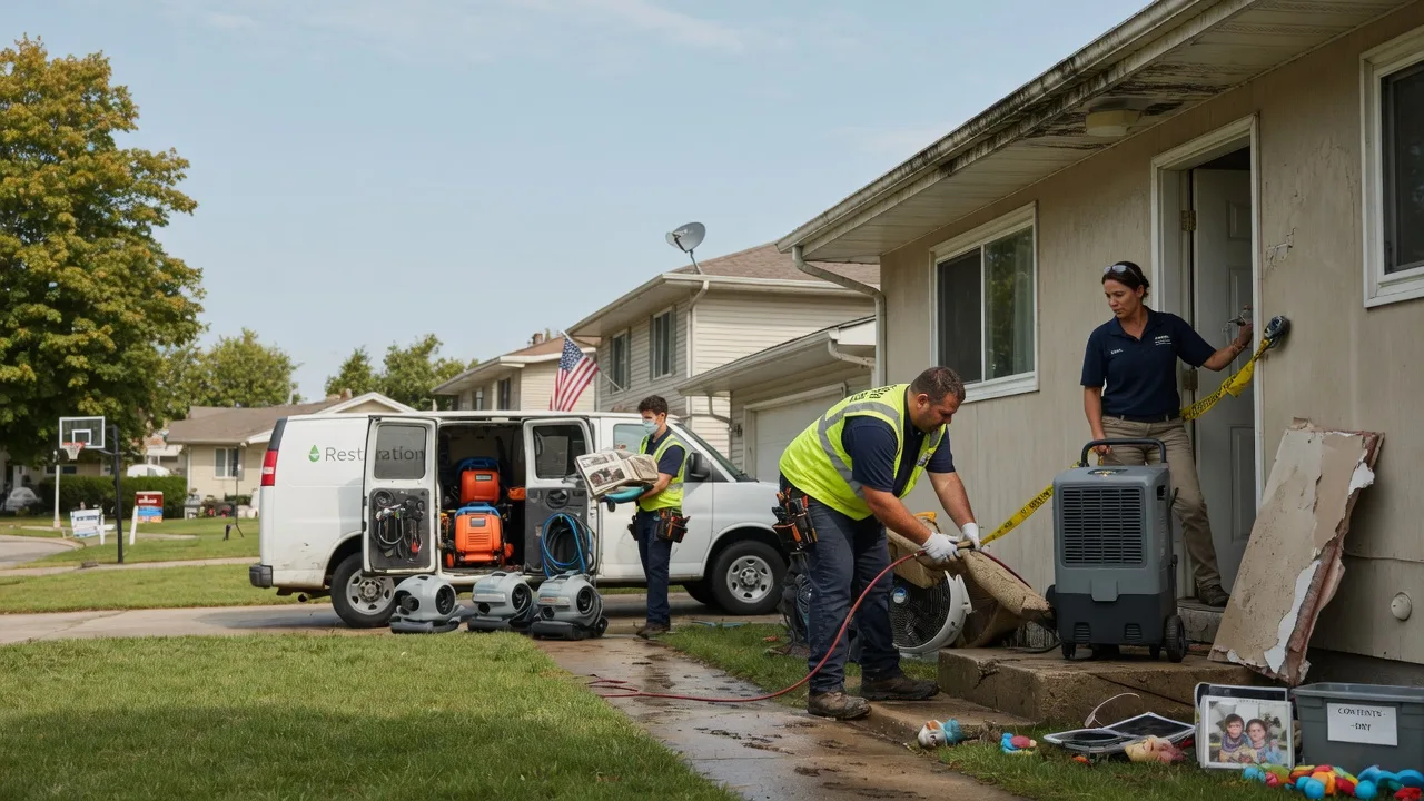 Water Damage Restoration in Sunderland, MD near me